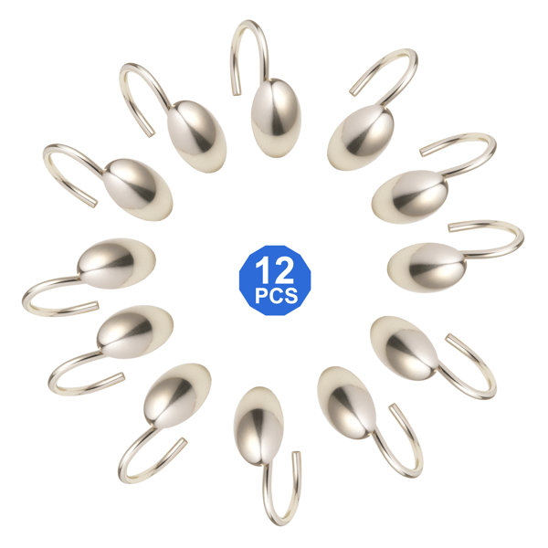 Popular Bath Products Metal Shower Curtain Hook & Reviews Wayfair